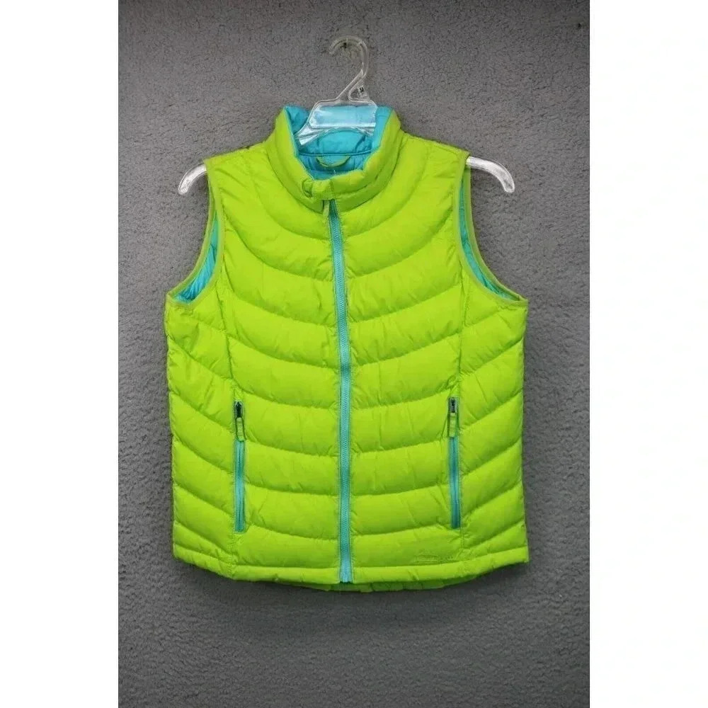 L.L. Bean Down Tech Youth Puffer Vest-Size Large(14-16)-80% Down